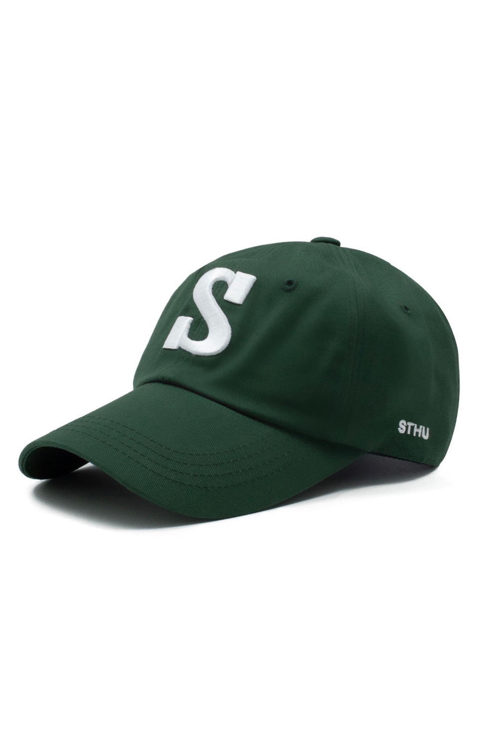 Green Big &#039;S&#039; Embroidery Cap
